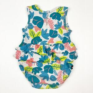 Tea collection floral romper